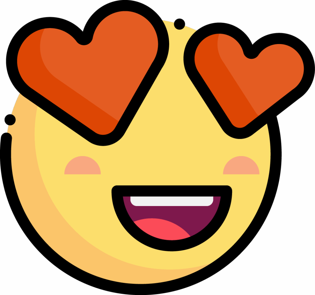 heart eyes icon