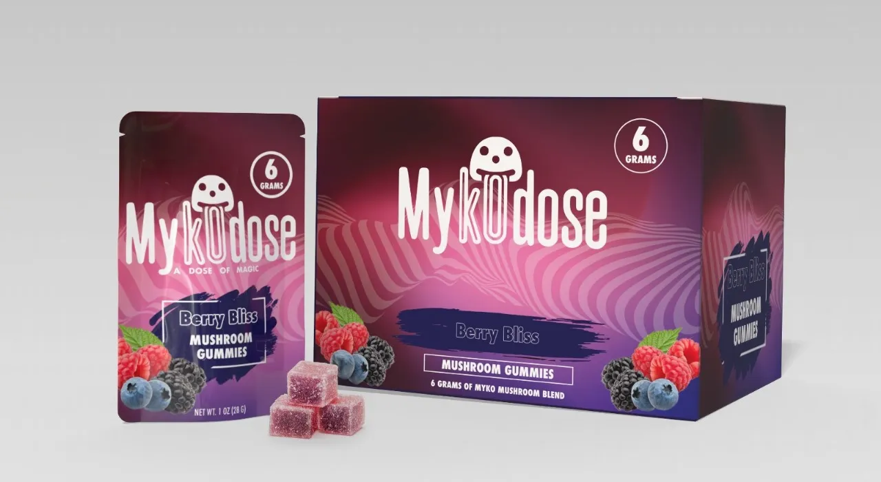 10Pack Berry Bliss Mushroom Gummies